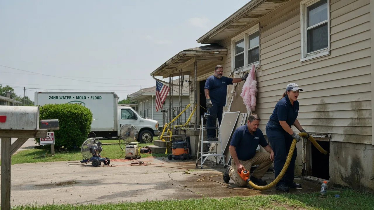 Water Damage Repair in Claflin, KS near me